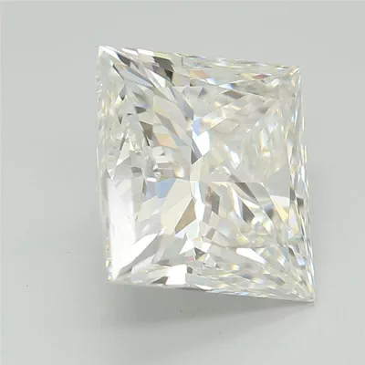 2.52ct F VS1 Rare Carat Ideal Cut Princess Lab Grown Diamond