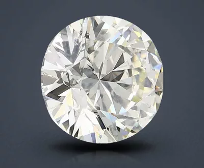 3.02ct J SI1 Rare Carat Ideal Cut Round Diamond