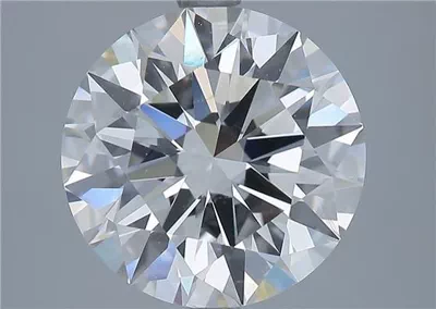3.62ct I SI2 Rare Carat Ideal Cut Round Diamond