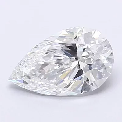 1.26ct D VS1 Rare Carat Ideal Cut Pear Lab Grown Diamond
