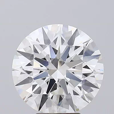 5.58ct G VVS2 Rare Carat Ideal Cut Round Lab Grown Diamond