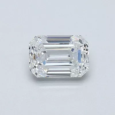 0.48ct E VVS2 Very Good Cut Emerald Diamond