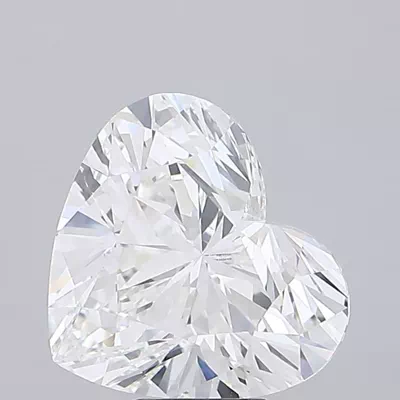 8.07ct E VVS2 Rare Carat Ideal Cut Heart Lab Grown Diamond