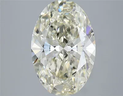 4.07ct J VS2 Rare Carat Ideal Cut Oval Diamond