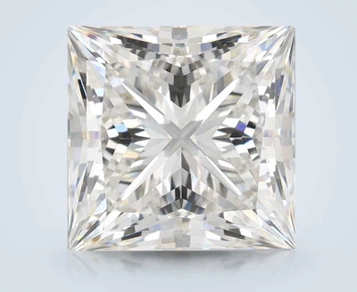 7.41ct G VVS2 Rare Carat Ideal Cut Princess Lab Grown Diamond