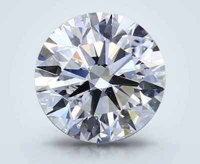 2.50ct I SI1 Rare Carat Ideal Cut Round Diamond