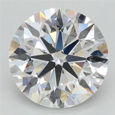 2.74ct F VVS2 Ideal Cut Round Lab Grown Diamond