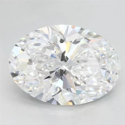 2.61ct D VVS1 Rare Carat Ideal Cut Oval Lab Grown Diamond