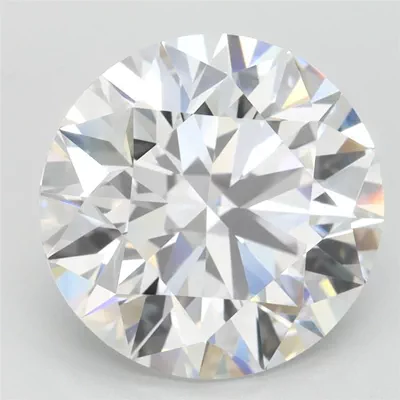 4.55ct D FL Rare Carat Ideal Cut Round Lab Grown Diamond