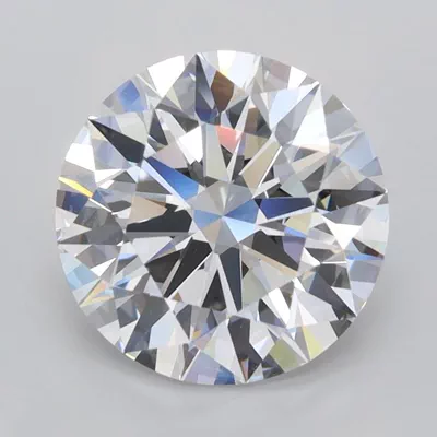 2.41ct D VVS1 Rare Carat Ideal Cut Round Lab Grown Diamond