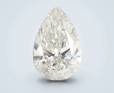 4.00ct F VVS2 Rare Carat Ideal Cut Pear Lab Grown Diamond