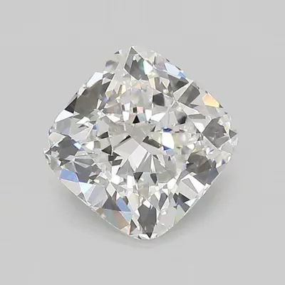 2.09ct D VVS2 Rare Carat Ideal Cut Cushion Lab Grown Diamond