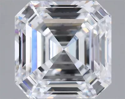 3.02ct E VVS1 Rare Carat Ideal Cut Asscher Lab Grown Diamond