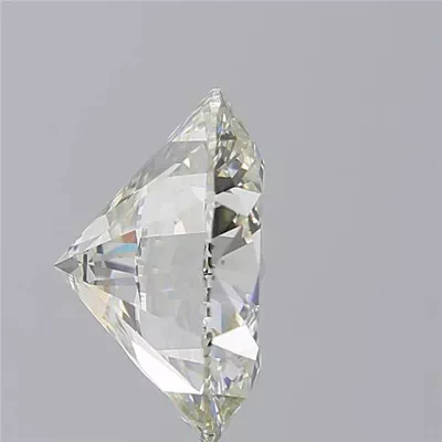7.01ct I SI2 Rare Carat Ideal Cut Round Diamond