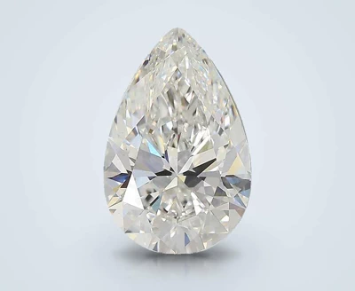 3.09ct F VS1 Rare Carat Ideal Cut Pear Lab Grown Diamond