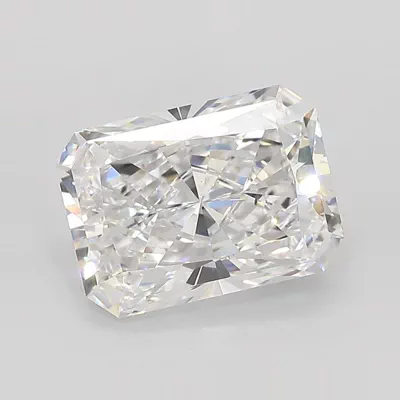 3.08ct E VS1 Rare Carat Ideal Cut Radiant Lab Grown Diamond