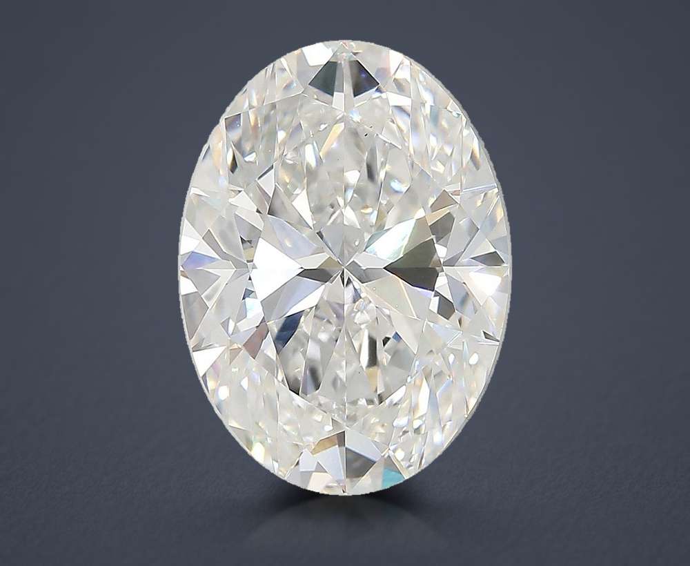 6.04ct E VS1 Rare Carat Ideal Cut Oval Lab Grown Diamond