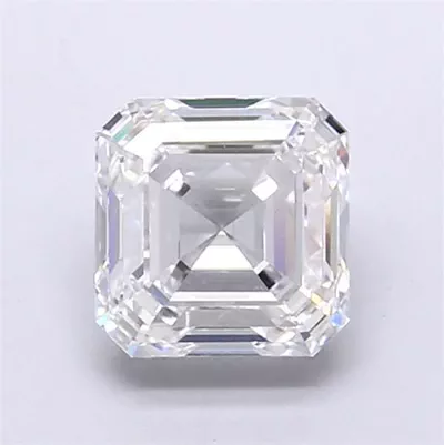 2.81ct D VVS2 Rare Carat Ideal Cut Asscher Lab Grown Diamond