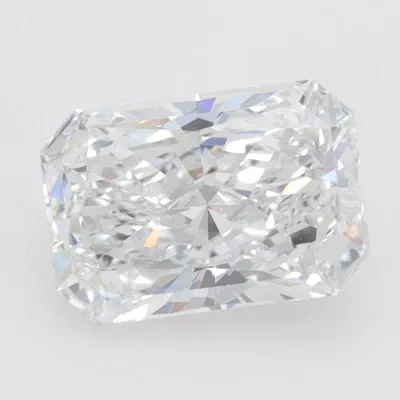 1.09ct D VVS1 Rare Carat Ideal Cut Radiant Lab Grown Diamond