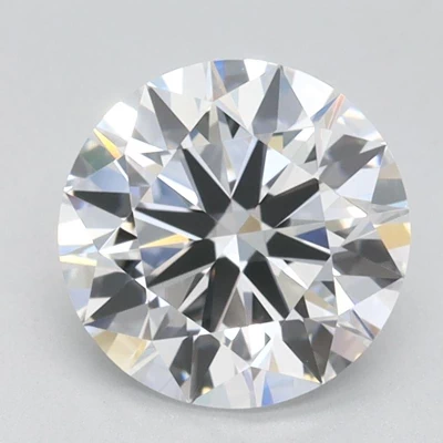 1.52ct D FL Rare Carat Ideal Cut Round Lab Grown Diamond