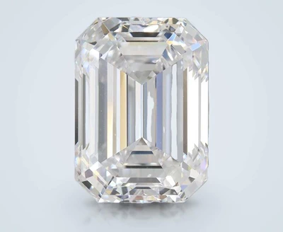 5.09ct H VS1 Rare Carat Ideal Cut Emerald Lab Grown Diamond