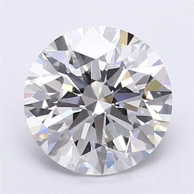 2.56ct E VS1 Rare Carat Ideal Cut Round Lab Grown Diamond