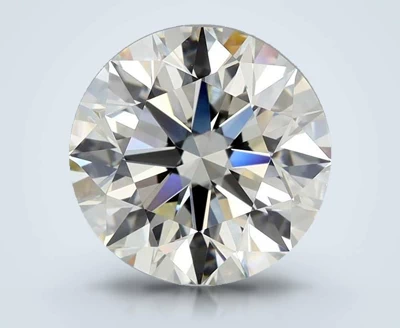 3.00ct K VVS2 Rare Carat Ideal Cut Round Diamond