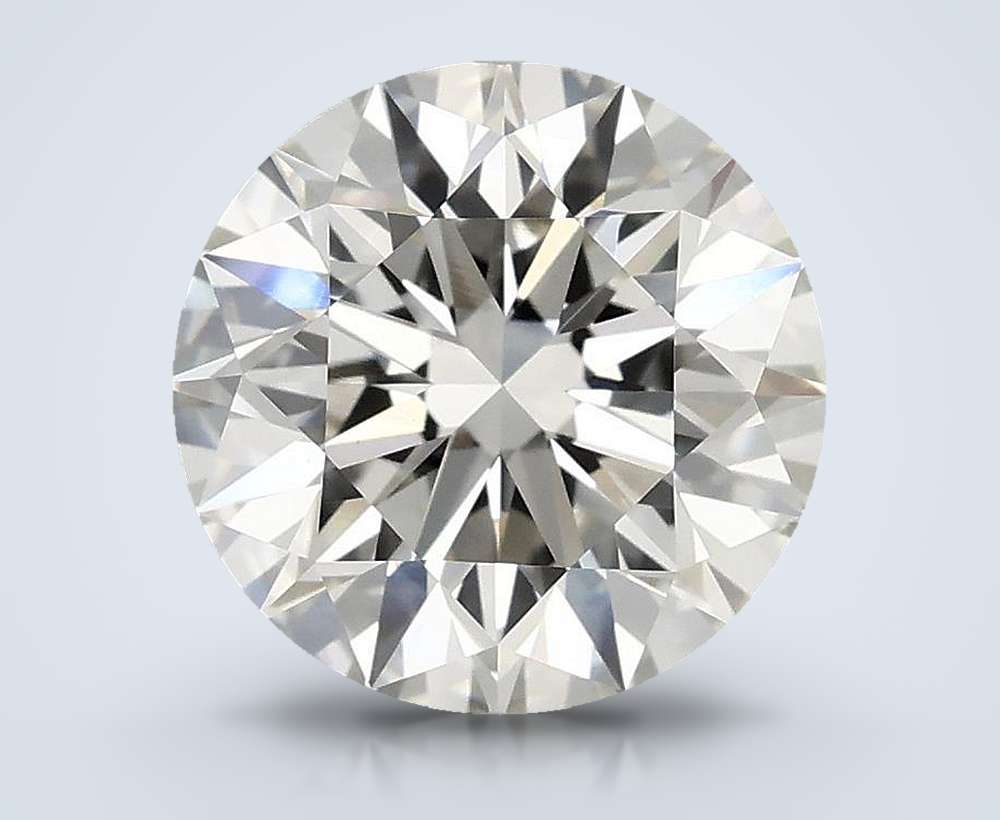 3.05ct H VS1 Excellent Cut Round Lab Grown Diamond