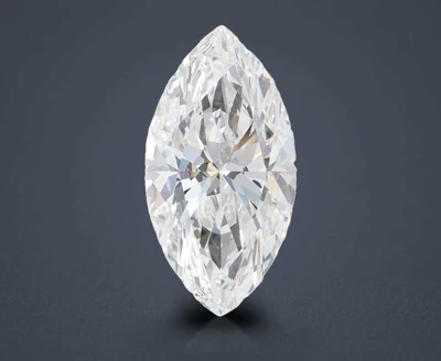 2.37ct D IF Rare Carat Ideal Cut Marquise Lab Grown Diamond