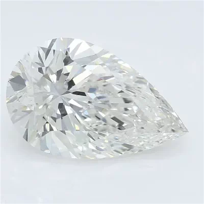 2.85ct G VS1 Rare Carat Ideal Cut Pear Lab Grown Diamond