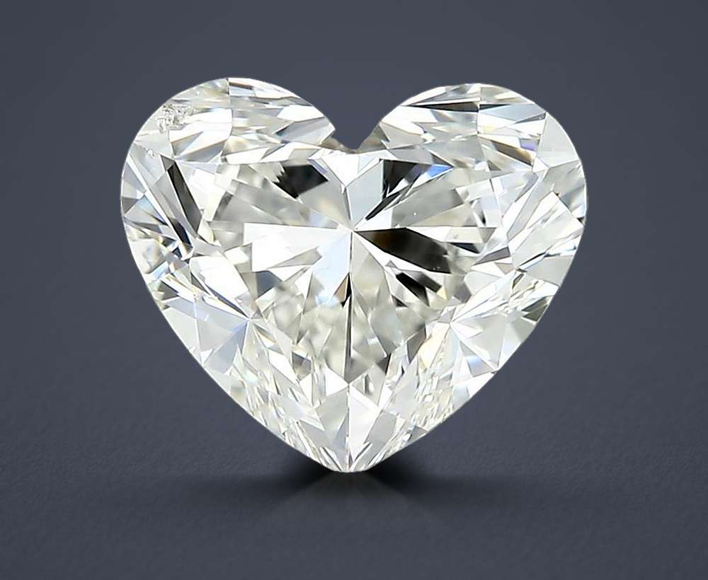 0.90ct I SI2 Rare Carat Ideal Cut Heart Diamond