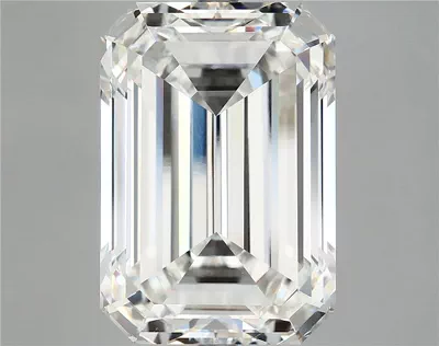 15.42ct G VVS2 Rare Carat Ideal Cut Emerald Lab Grown Diamond