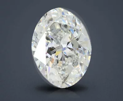 2.03ct F VVS2 Rare Carat Ideal Cut Oval Lab Grown Diamond