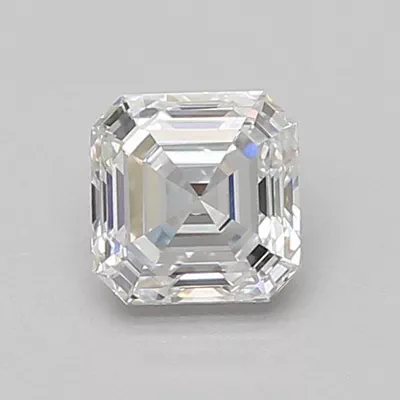 0.83ct D VVS2 Rare Carat Ideal Cut Asscher Lab Grown Diamond