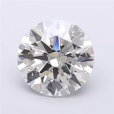 2.56ct F VVS2 Excellent Cut Round Lab Grown Diamond