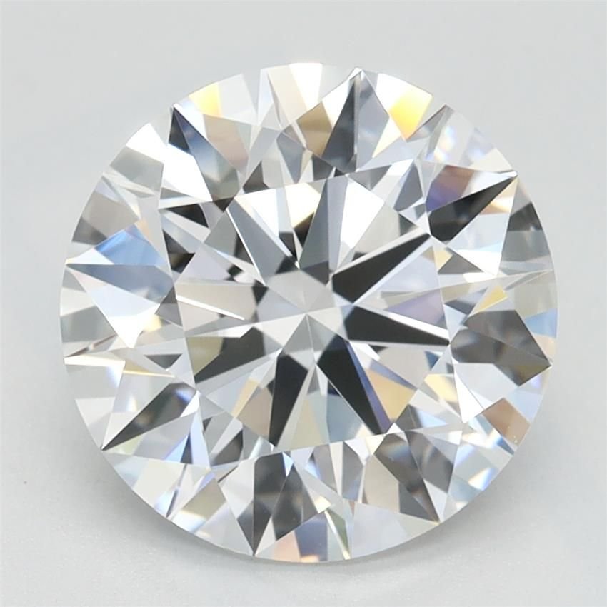 2.62ct D VVS1 Rare Carat Ideal Cut Round Lab Grown Diamond