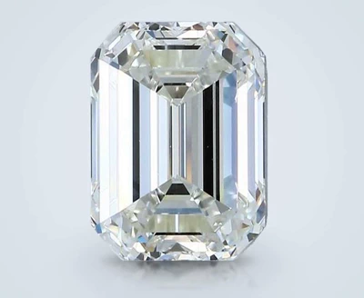3.01ct I VS1 Rare Carat Ideal Cut Emerald Diamond