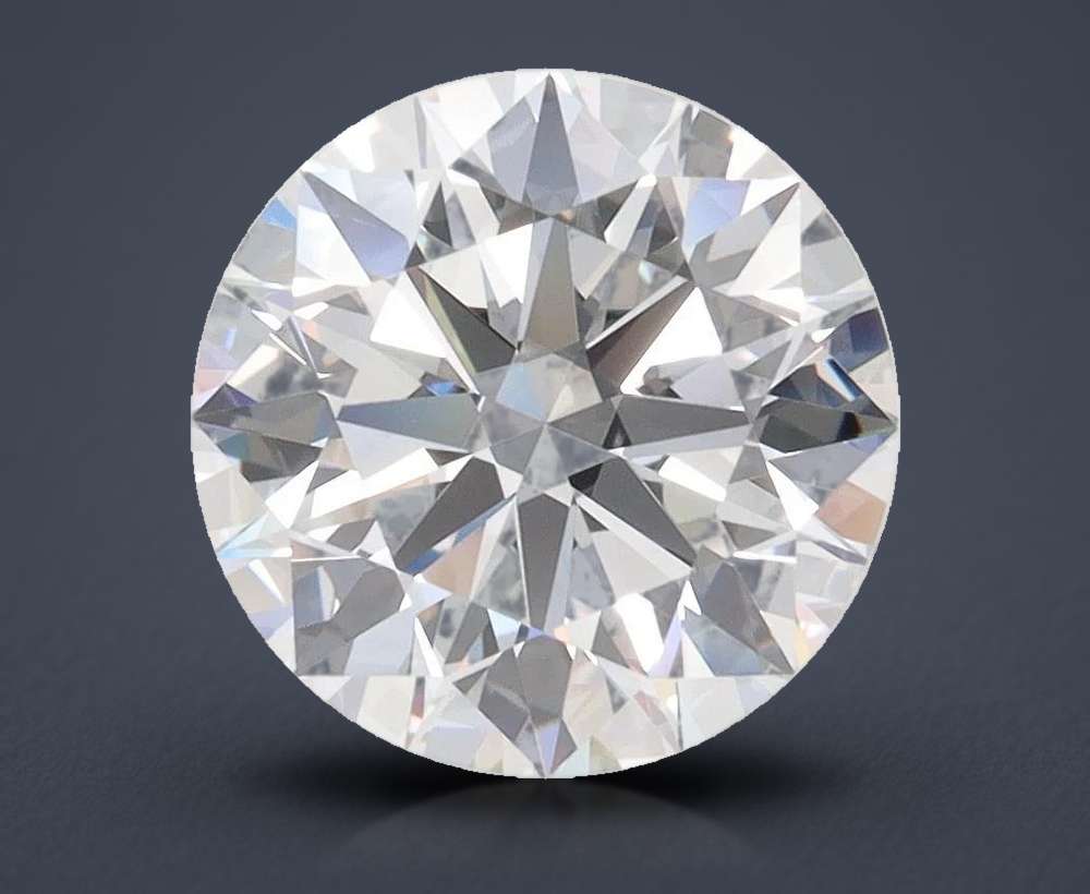 3.03ct D FL Rare Carat Ideal Cut Round Lab Grown Diamond