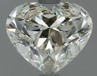 1.53ct K VS2 Very Good Cut Heart Diamond