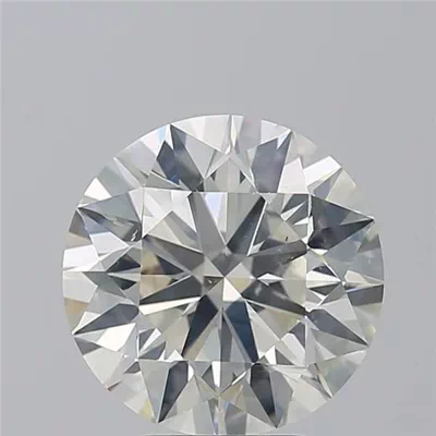 4.80ct J SI2 Rare Carat Ideal Cut Round Diamond