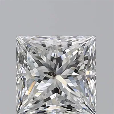 2.21ct F SI2 Excellent Cut Princess Diamond