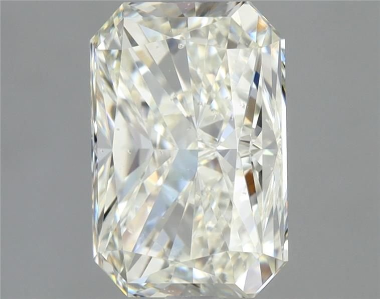 2.70ct K SI2 Rare Carat Ideal Cut Radiant Diamond