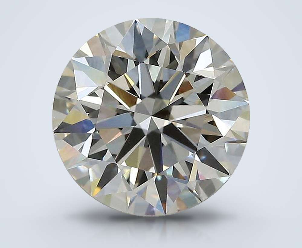 2.52ct G VVS2 Rare Carat Ideal Cut Round Lab Grown Diamond