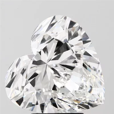 5.20ct F VS1 Rare Carat Ideal Cut Heart Lab Grown Diamond