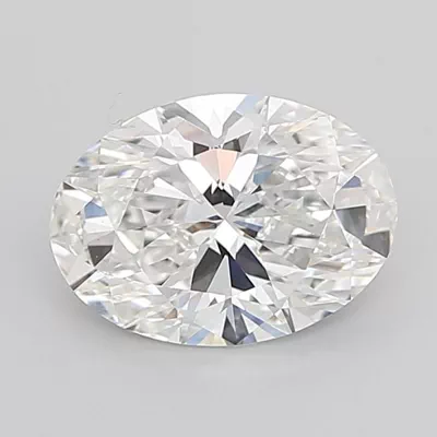 5.03ct E VVS2 Rare Carat Ideal Cut Oval Lab Grown Diamond