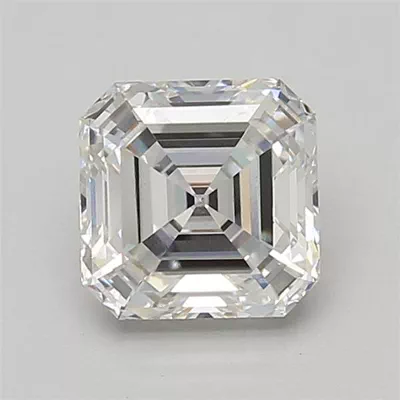 1.84ct E VS1 Rare Carat Ideal Cut Asscher Lab Grown Diamond