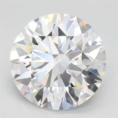 2.73ct D VVS1 Rare Carat Ideal Cut Round Lab Grown Diamond