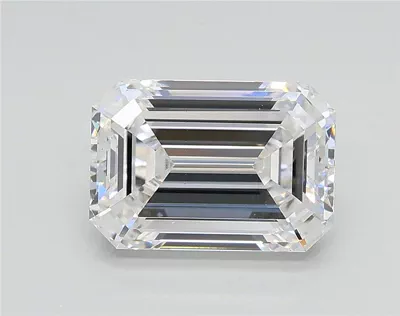 2.05ct D VS2 Rare Carat Ideal Cut Emerald Lab Grown Diamond
