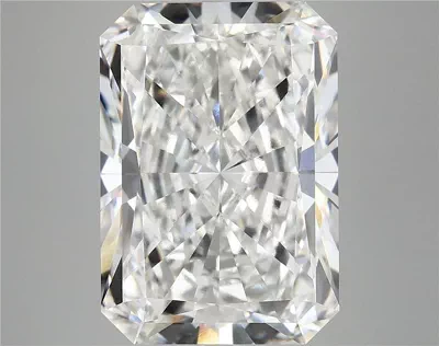 10.60ct F VVS2 Rare Carat Ideal Cut Radiant Lab Grown Diamond