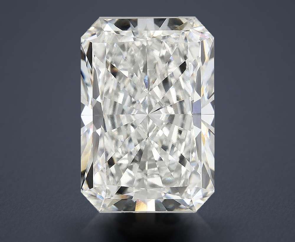10.60ct F VVS2 Rare Carat Ideal Cut Radiant Lab Grown Diamond